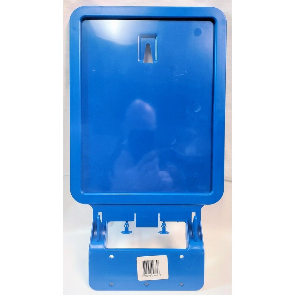 Busch 2-Pack Waste Watcher XL Clip-On Sign Frame Holder - Royal Blue